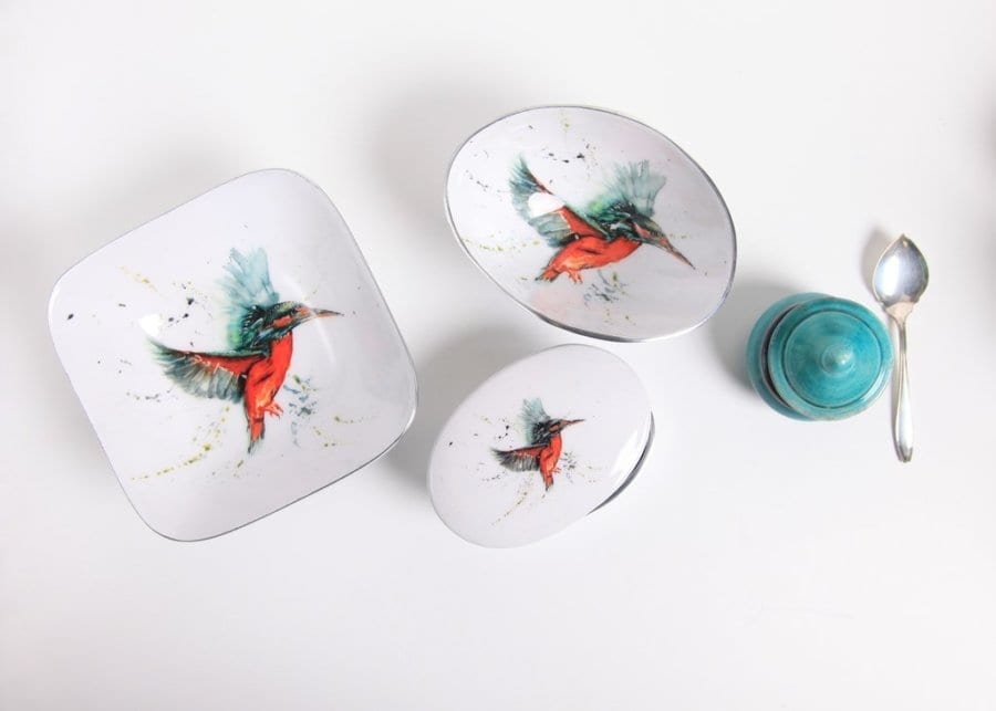 Trinket Box- Kingfisher - Image 6