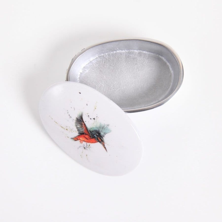 Trinket Box- Kingfisher