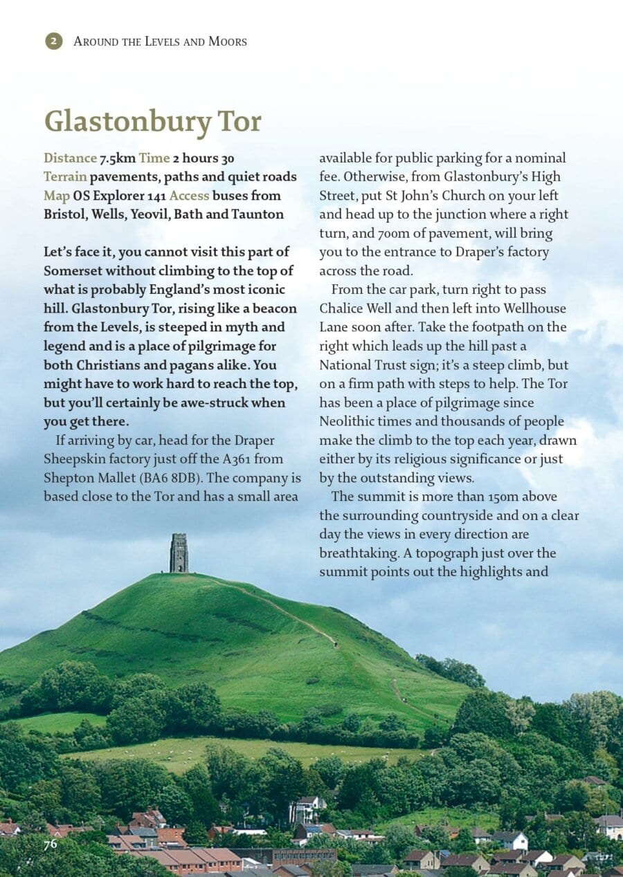 Book: Somerset, 40 Town and Country Walks - Image 3