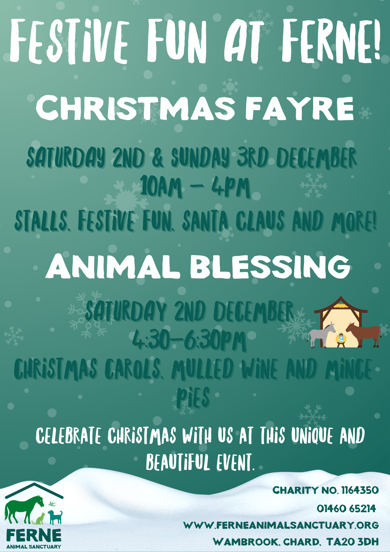 Christmas Fayre and Animal Blessing