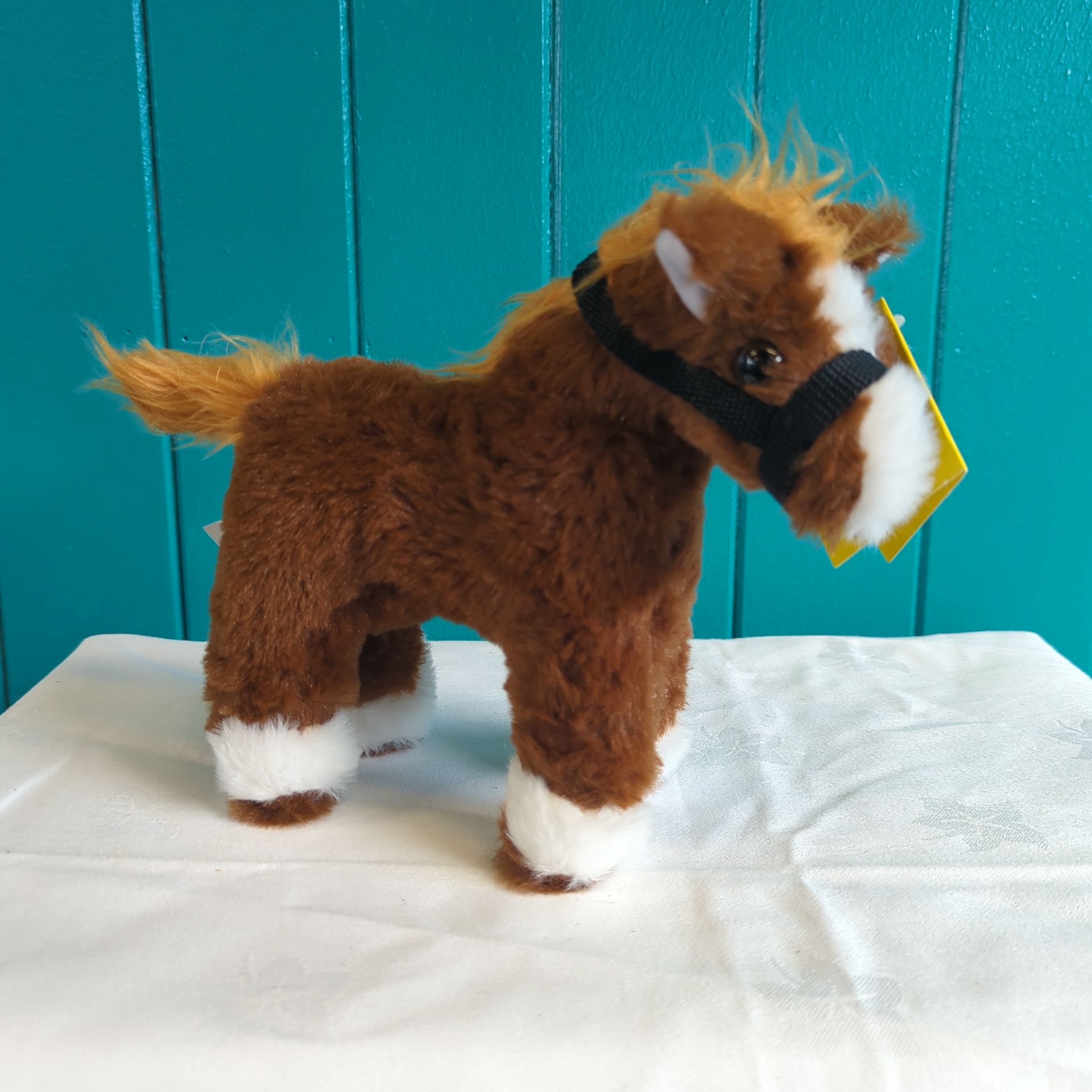Horse Soft Toy Dark Brown