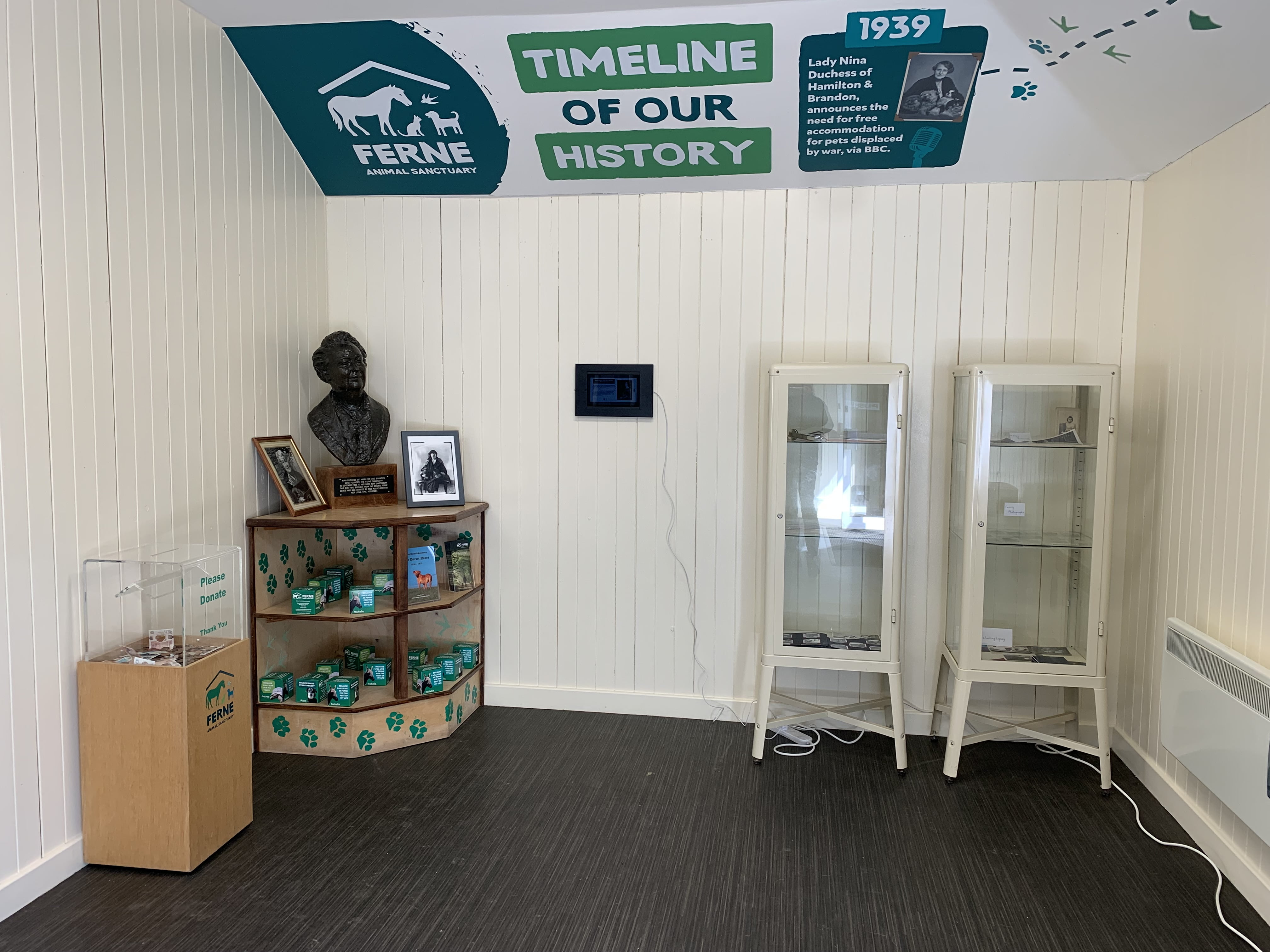 Ferne Animal Sanctuary Visitor Centre Interior