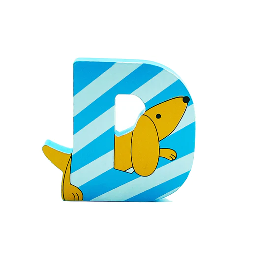 Wooden Letter D Buy Shop Online At Ferne Animal Sanctuary