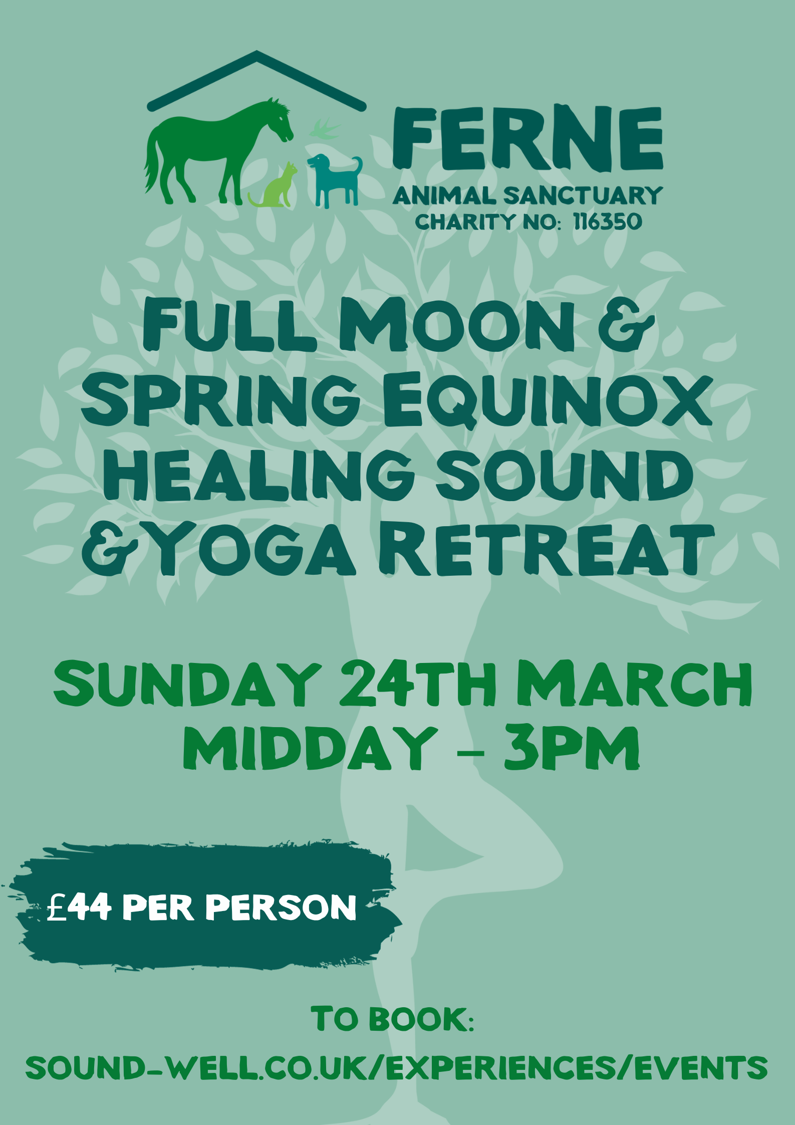 Full Moon & Spring Equinox Healing Sound & Yoga Retreat