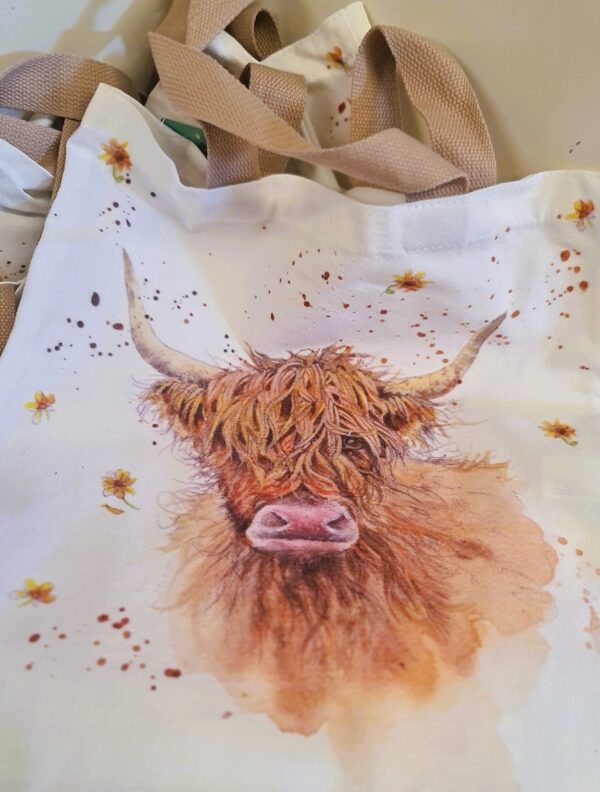 Highland Cow Tote Bag