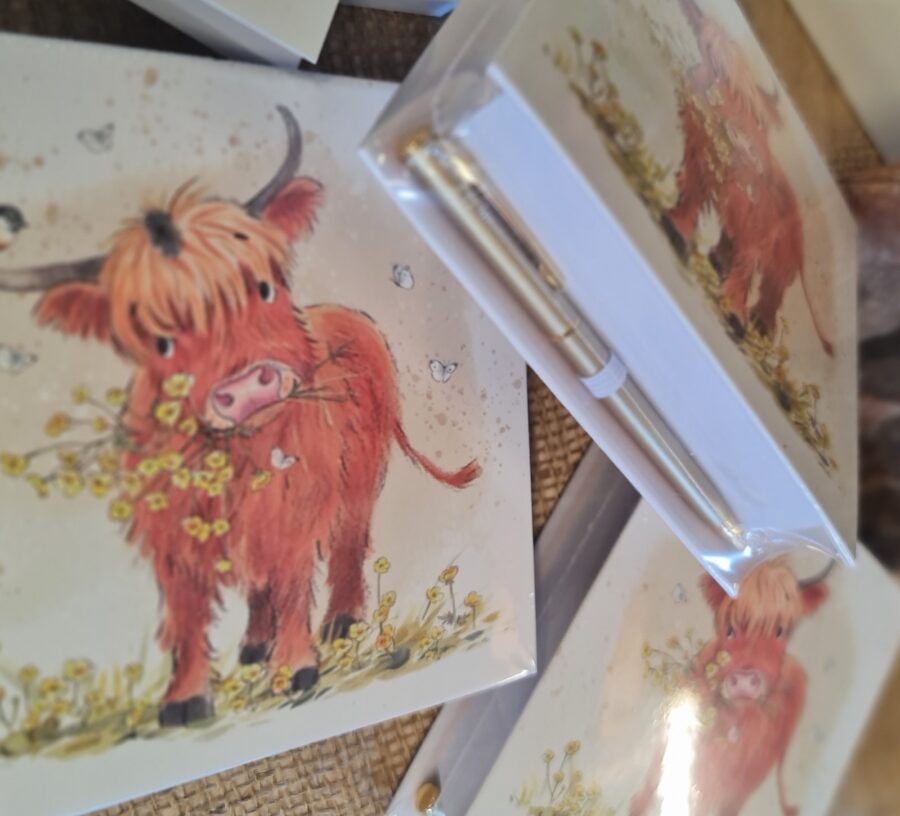 Highland Cow Memo Pad - Image 2