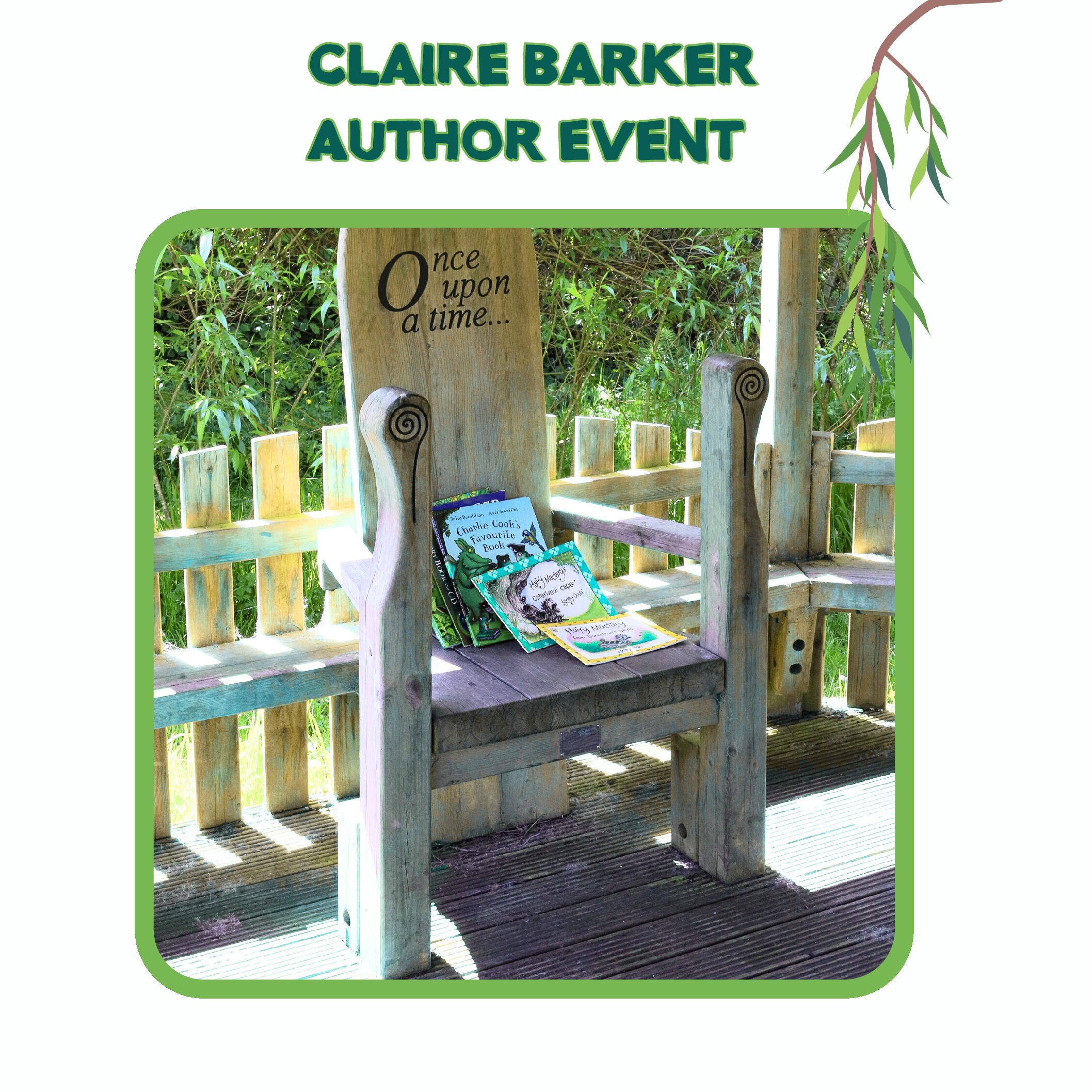 Claire Barker Author Event