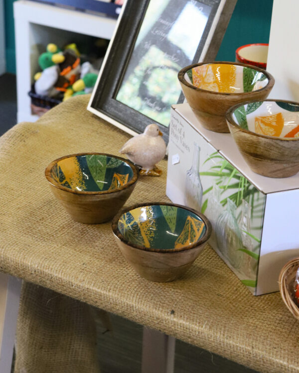 Citrus enamelled bowl
