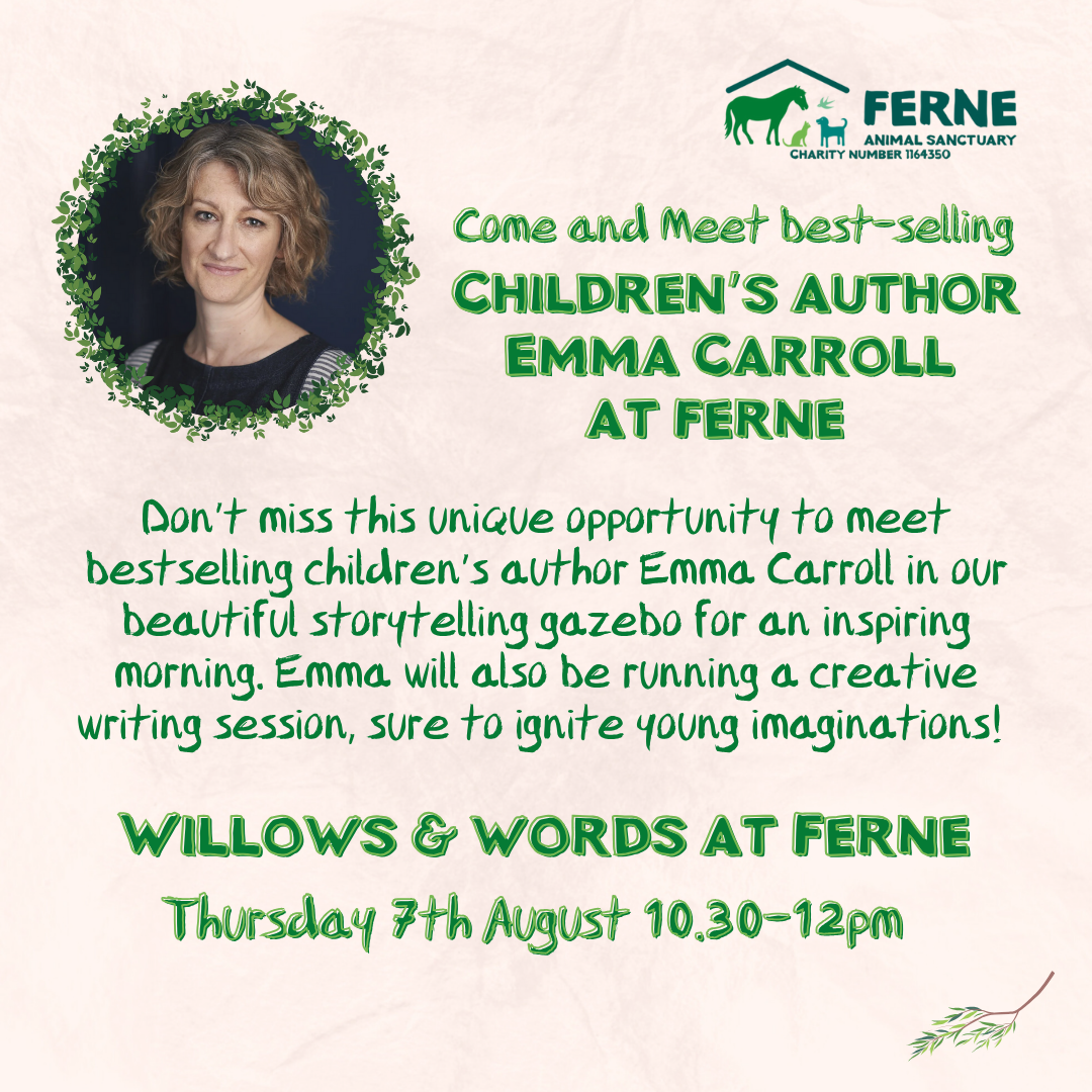 Author event at Ferne Animal Sanctuary