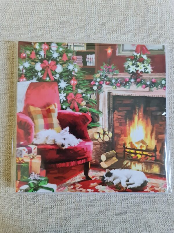 Ferne Christmas Cards Pack of 10 - Fireside Snuggles