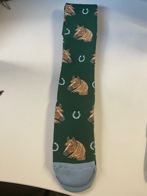 Ladies Horse Welly Socks