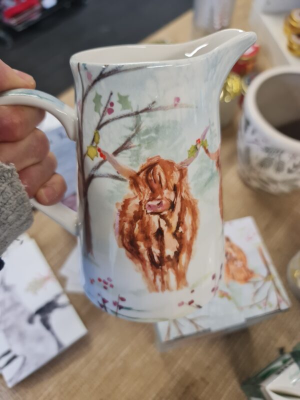 Highland Cow Jug