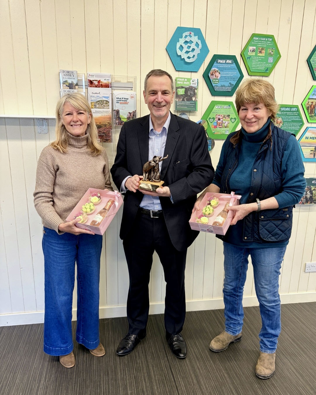 Celebrating our ‘Volunteer of the Year’ winners at Ferne Animal Sanctuary