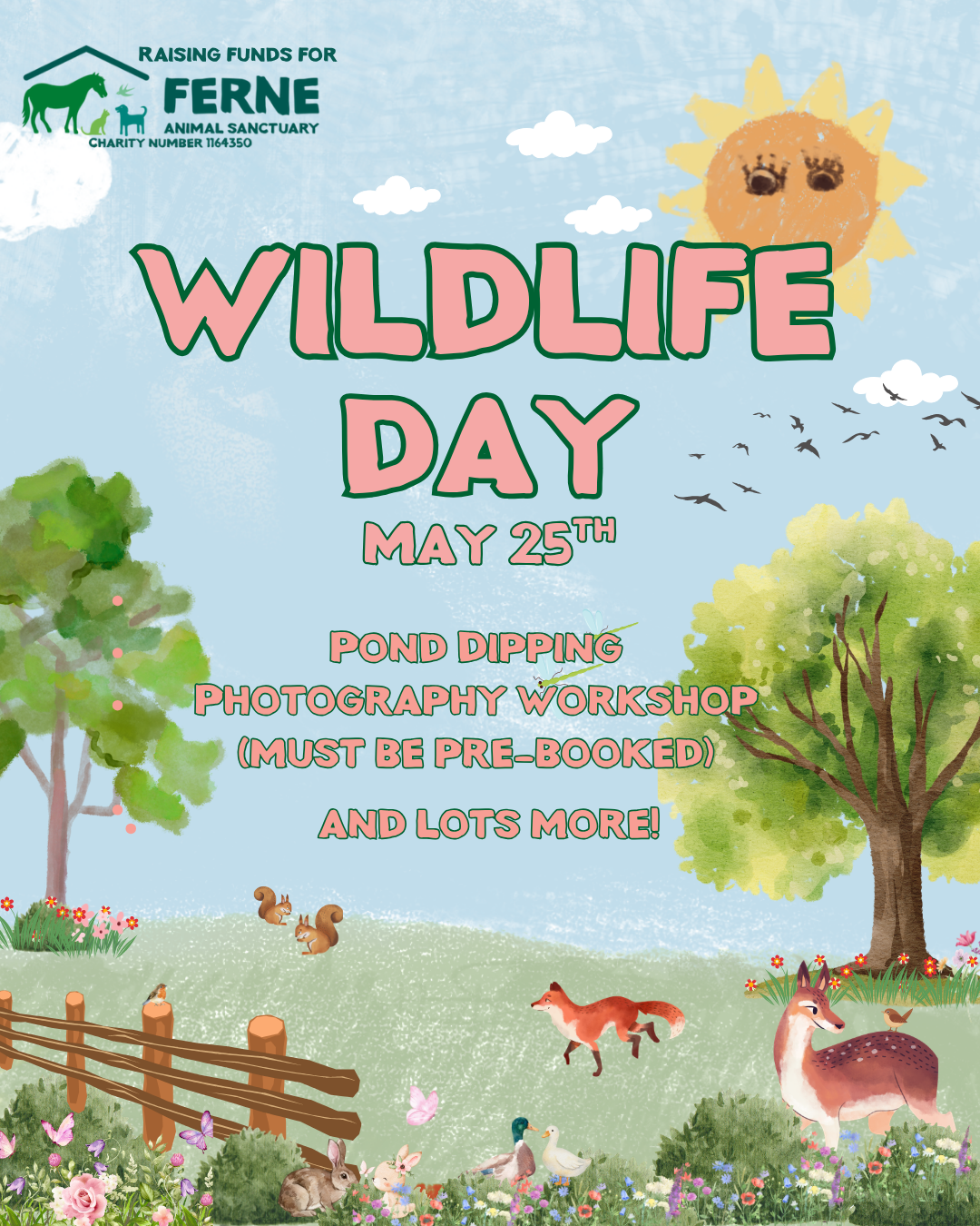 Ferne Animal sanctuary Tote bag workshop