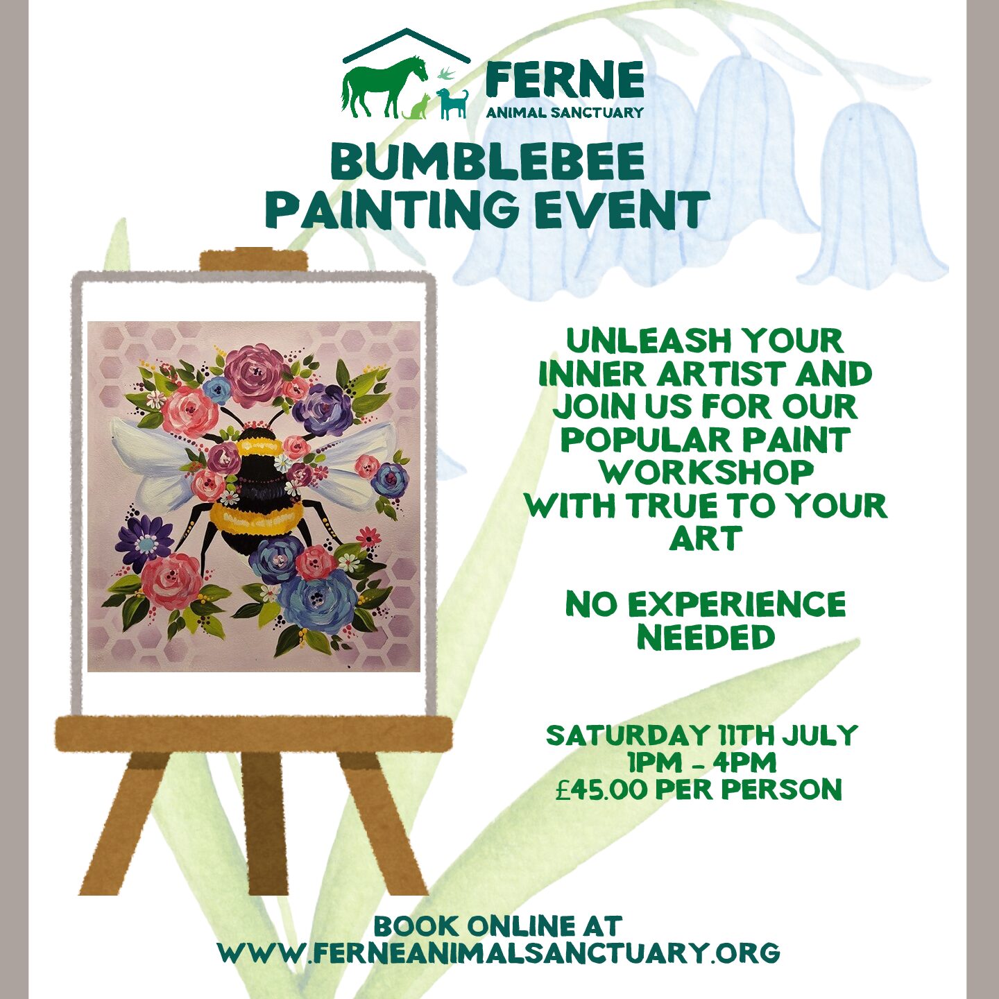 True To Your Art Bumblebee Paint Event
