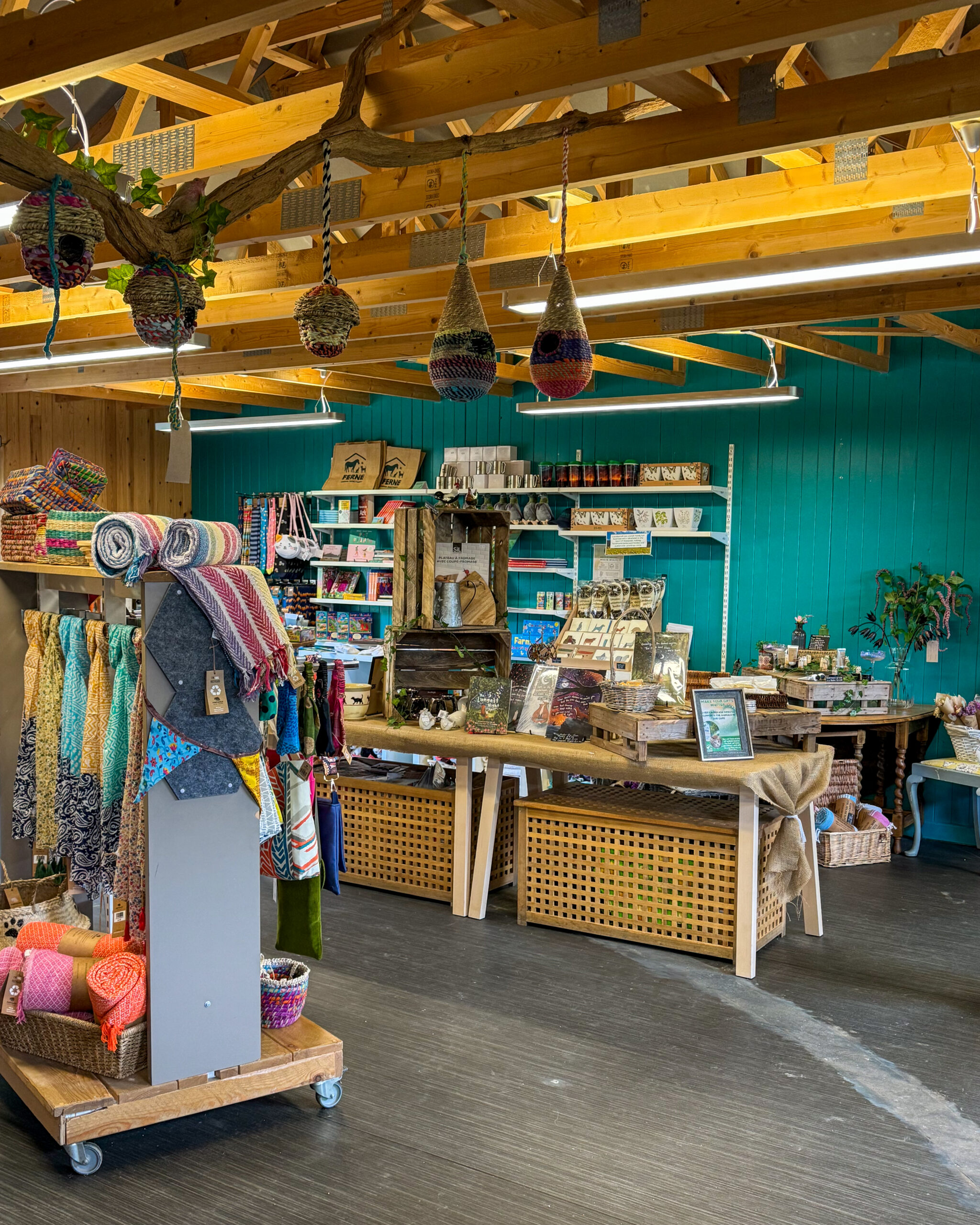 Gift shop at Ferne Animal Sanctuary 