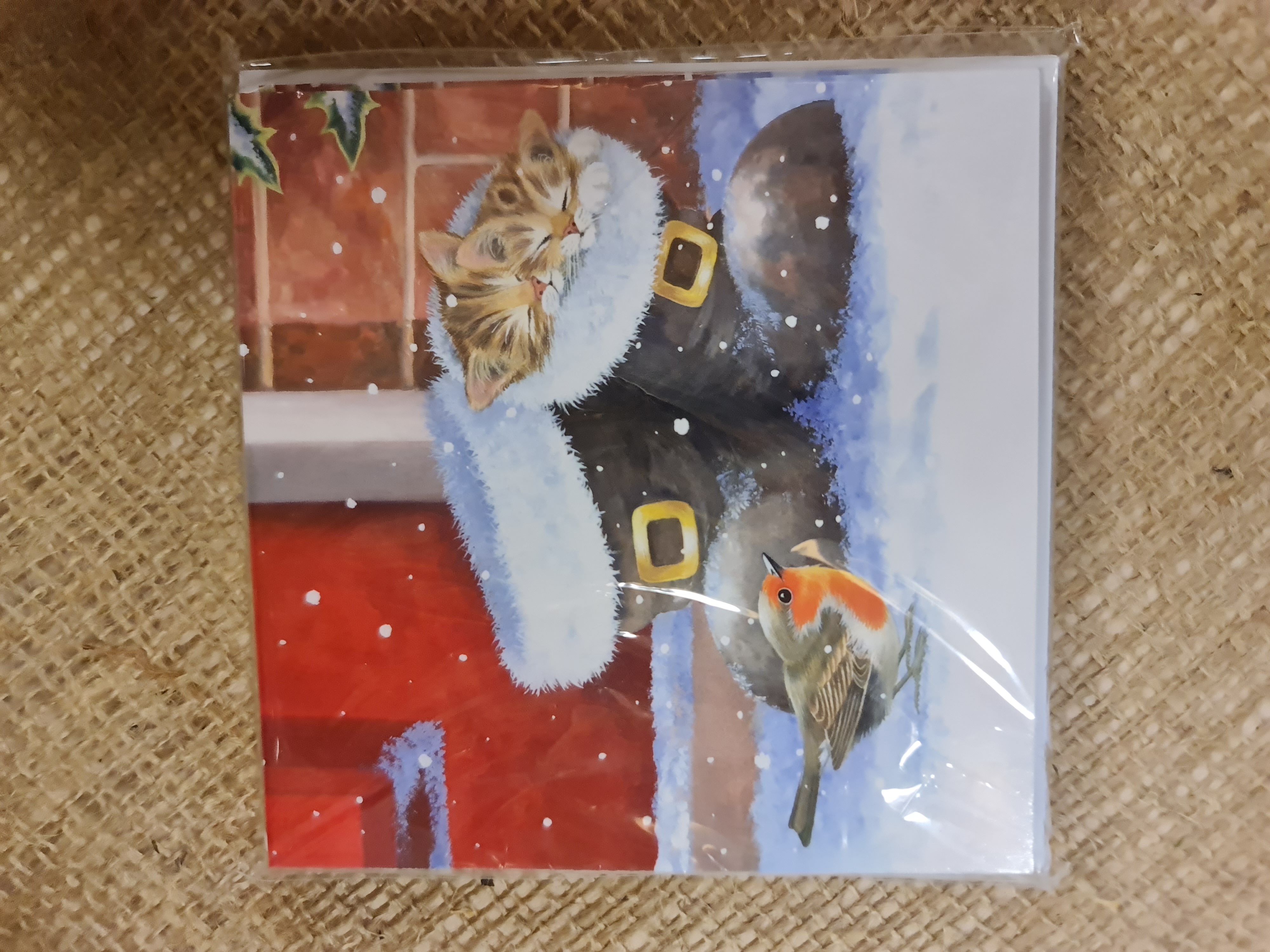 Puss in Boots Christmas Cards Pack of 10